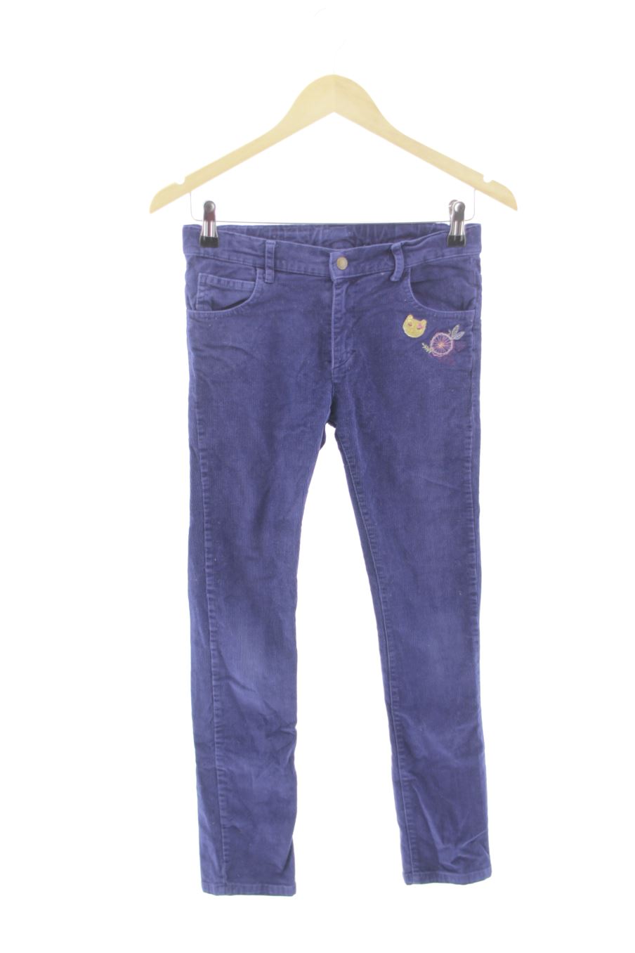 Pantalon La Compagnie des Petits de la taille 12 ans de velours côtelé de seconde main