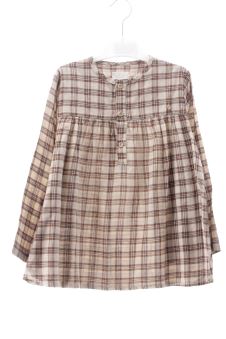 Blouse à manches longues 10 ans Mi canesú