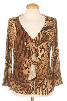 Langärmelige Bluse L Genuine