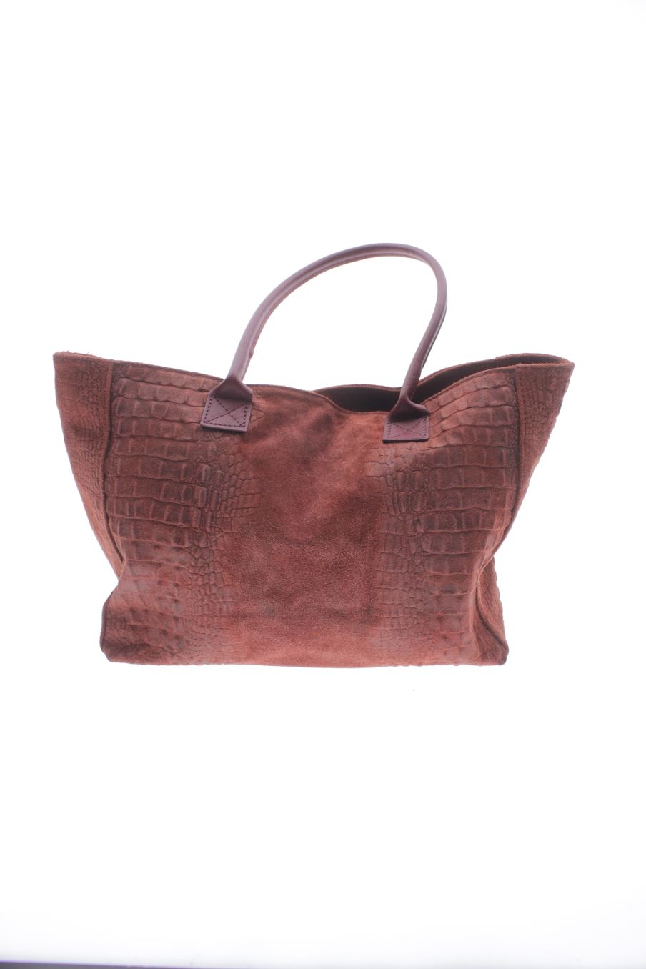 Bolso de Hombro de BORSE in PELLE de color Burdeos de segunda mano.