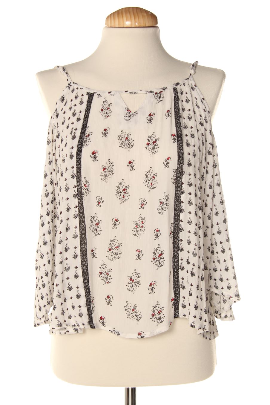 Blusa a maniche corte de Bershka de la talla XS, de color stampato