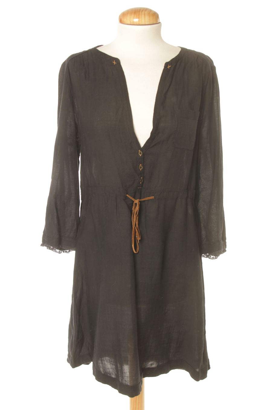Robe casual EseOese de la taille M, de couleur noir