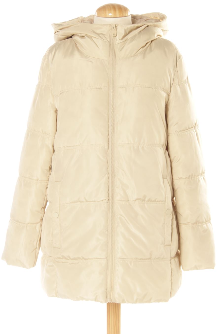 Manteau Cortefiel de la taille S, de couleur blanc