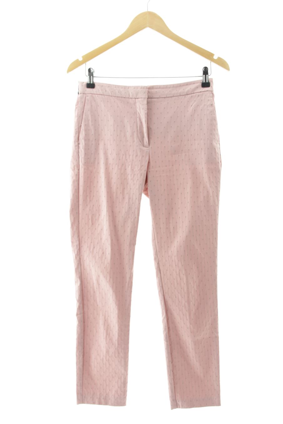 Pantaloni de Zara de la talla M, de color rosa