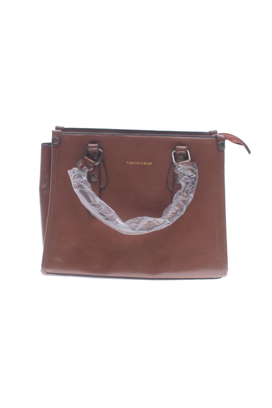 Bolso de Mano Marrón de Fashion & Bags