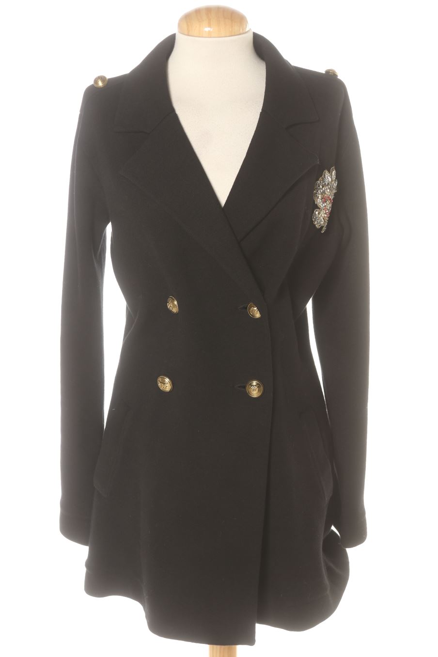 Abrigo de Pinko de la talla S, de color negro
