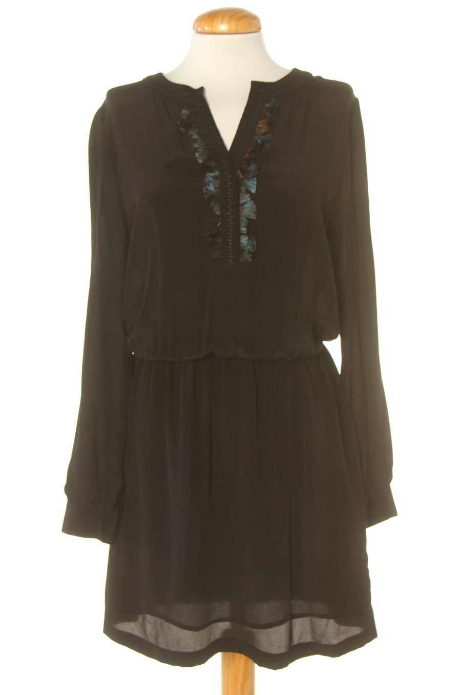 Vestito casual de The Korner de la talla 38, de color nero