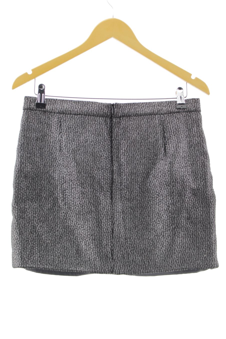Faldas de Trf (ZARA) de la talla M, de color plateado