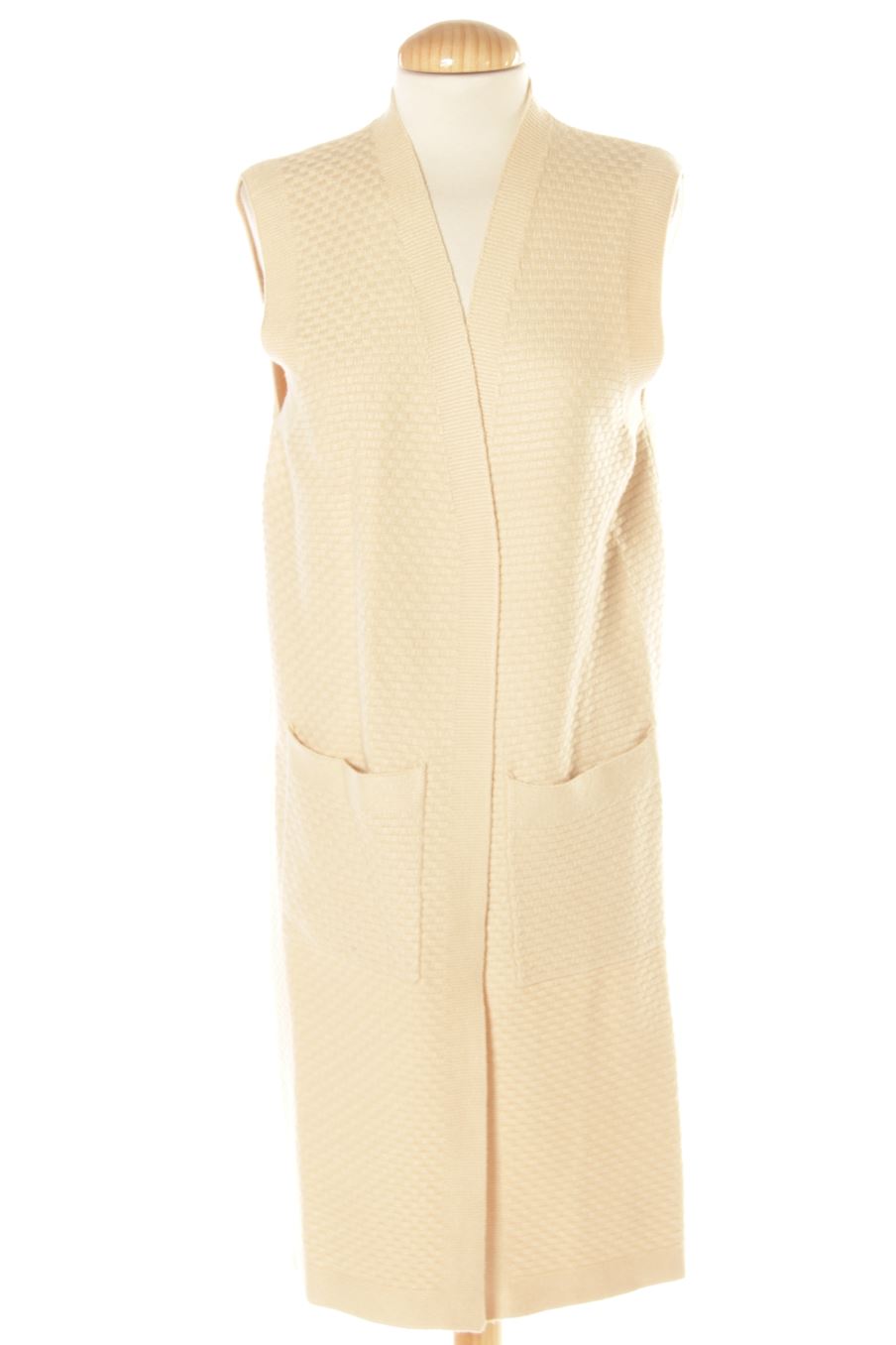 Gilet skatie de la taille L, de couleur beige