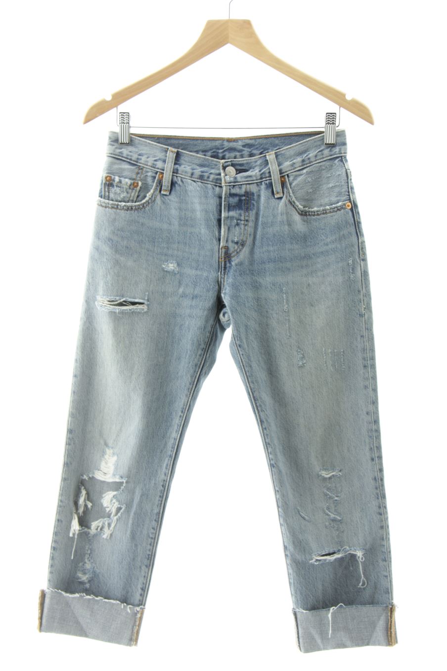 Jeans Levi's de la taille XXS, de couleur bleu de denim