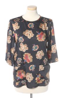 Langärmelige Bluse S Zara, Foto 1 von 2