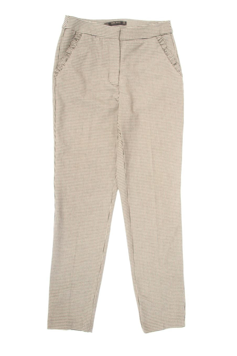 Pantaloni de Zara de la talla XS, de color quadri
