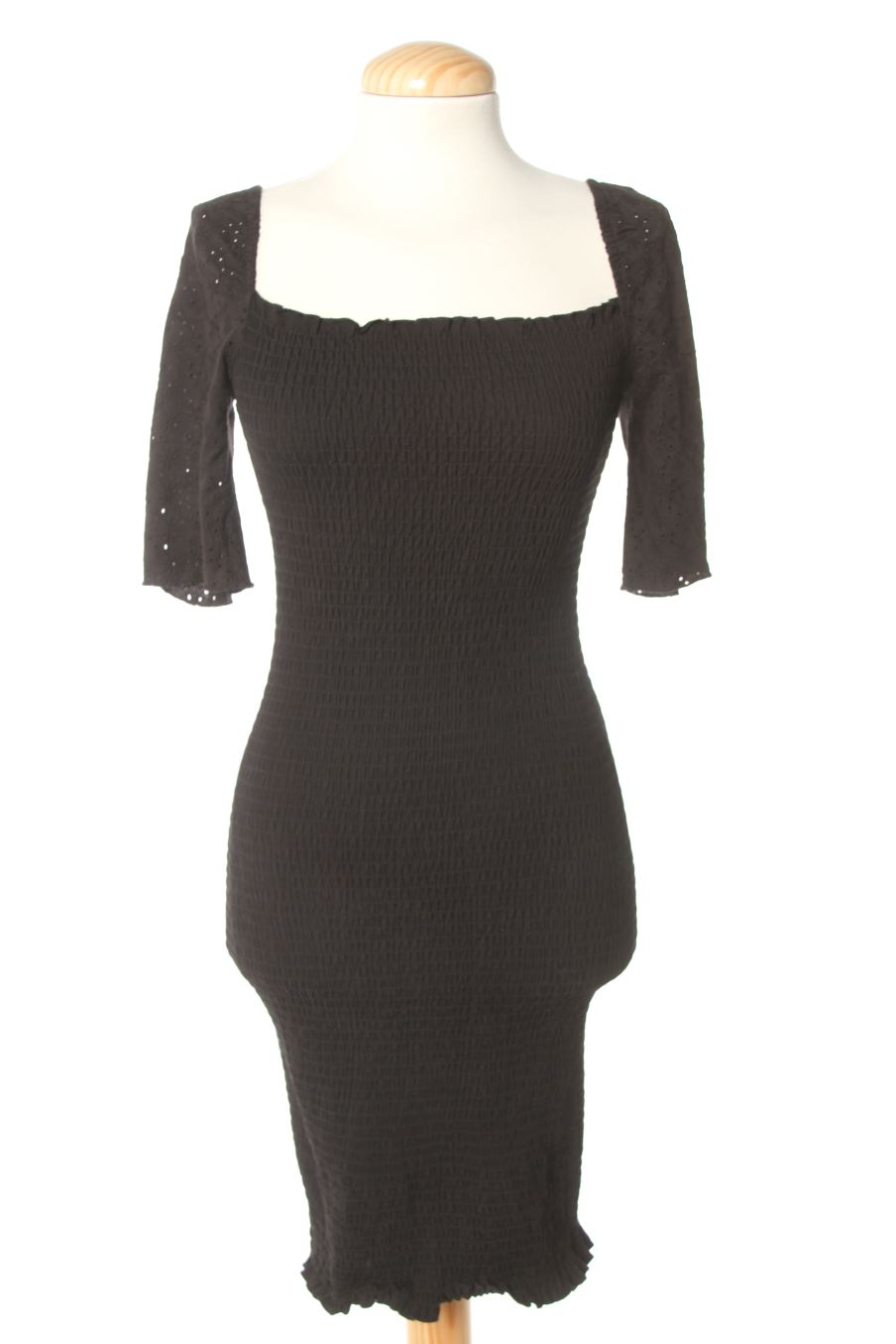 Einfaches Kleid von H&M Größe 36, Farbe Schwarz, für