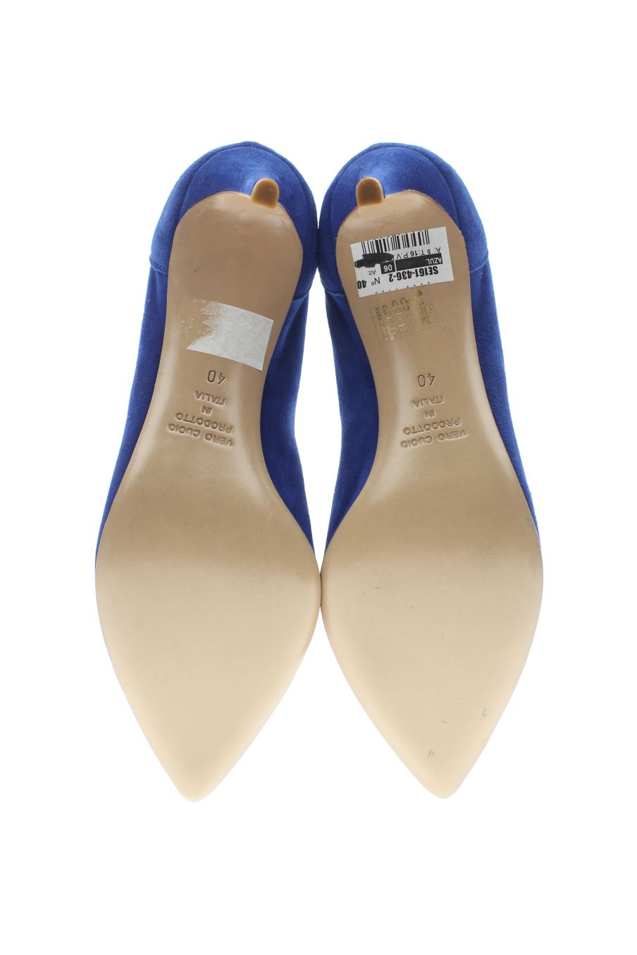 Zapatos de tacon de Lujans de la talla 40, de color azul de
