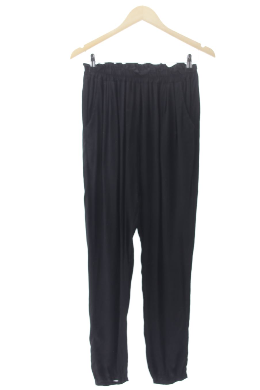 Pantalón Casual de Made in italy de la talla XS, de color negro