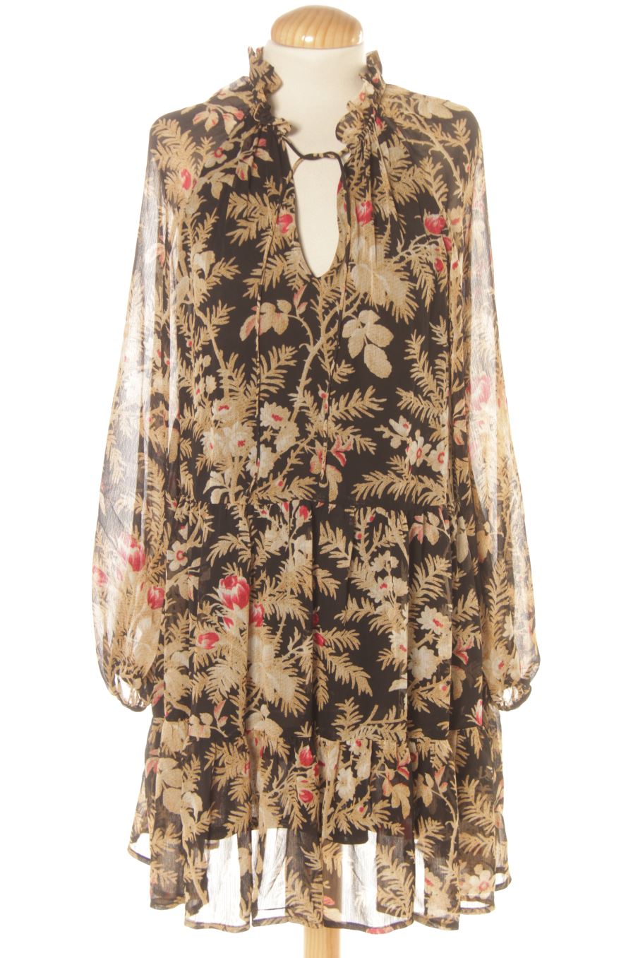 Robe casual H&M de la taille XS, de couleur imprimés