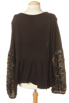 Blouse à manches longues XL Anthropologie