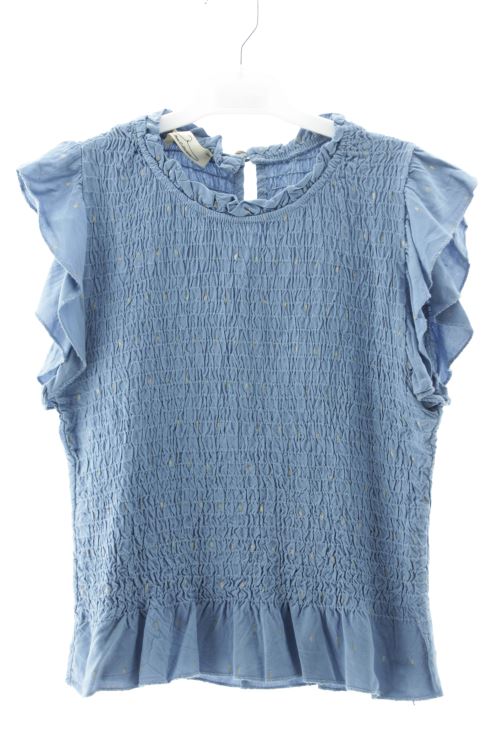 Kurzärmelige Bluse