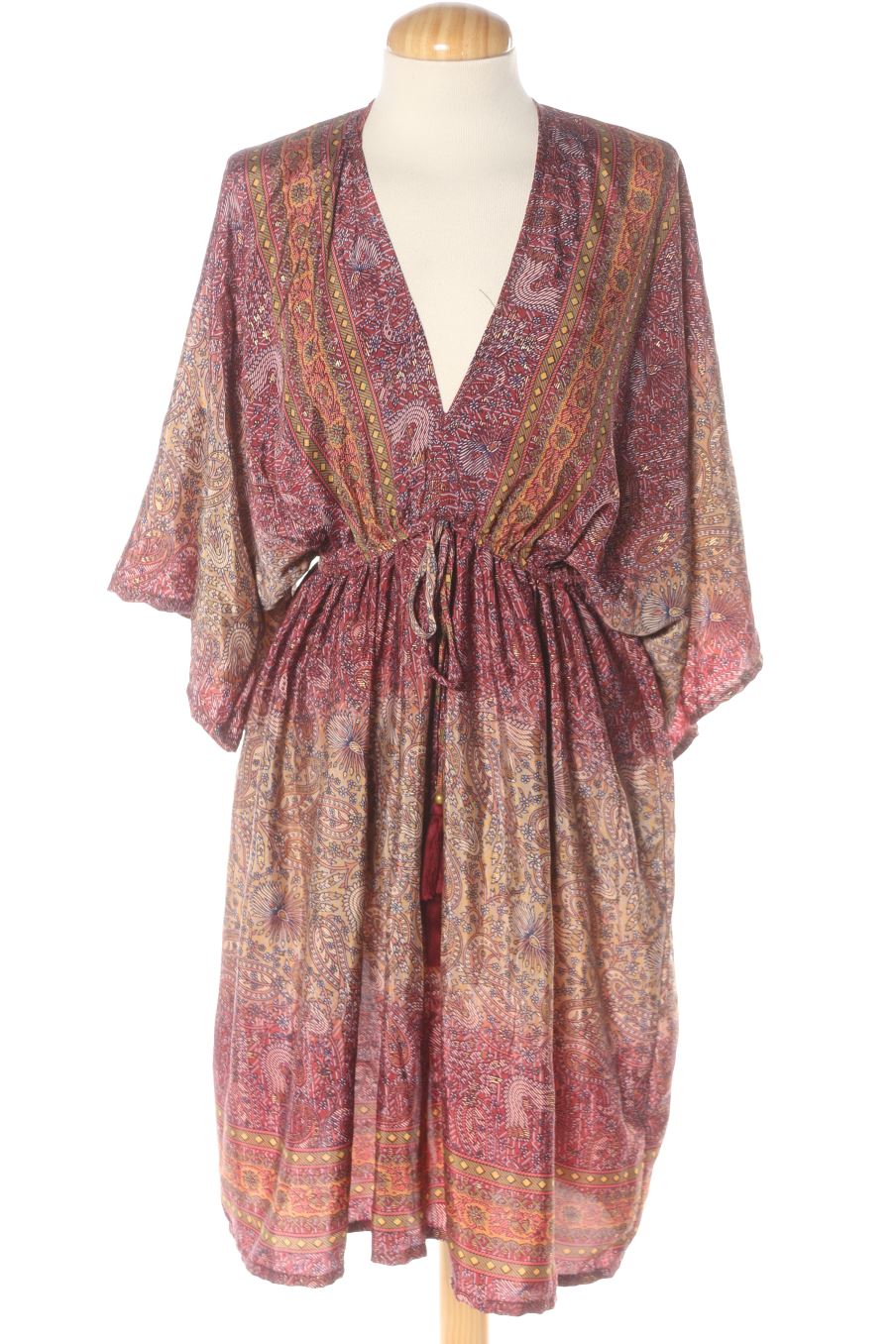 Robe casual LORENA de la taille Taille unique, de couleur imprimés de soie