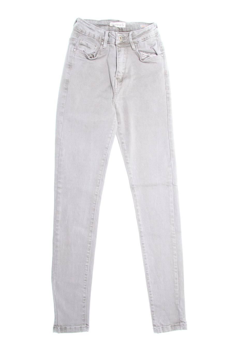Jeans Sienna Si de la taille 34, de couleur vert de denim