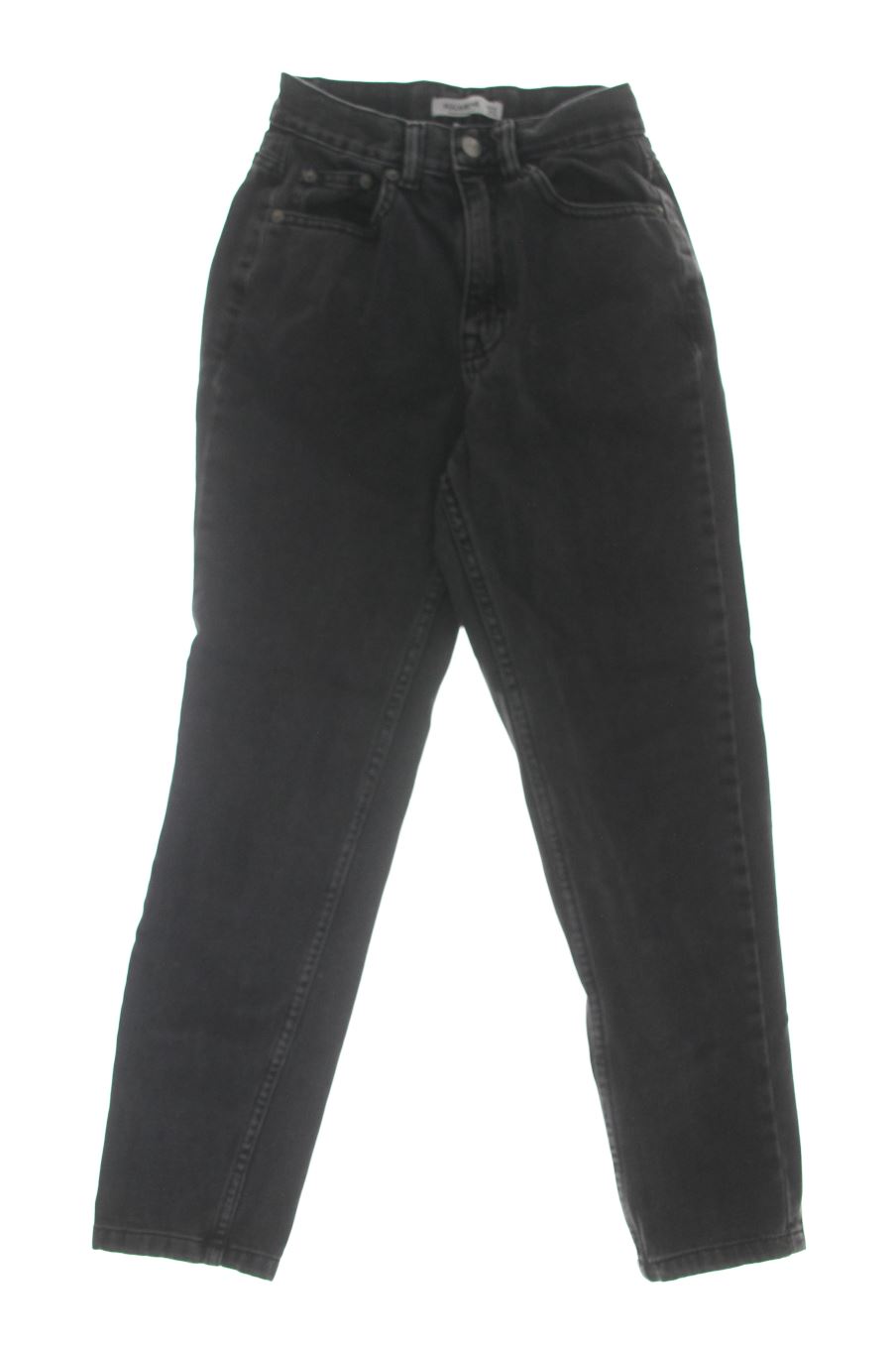 Jeans de Pull & Bear de la talla 32, de color nero