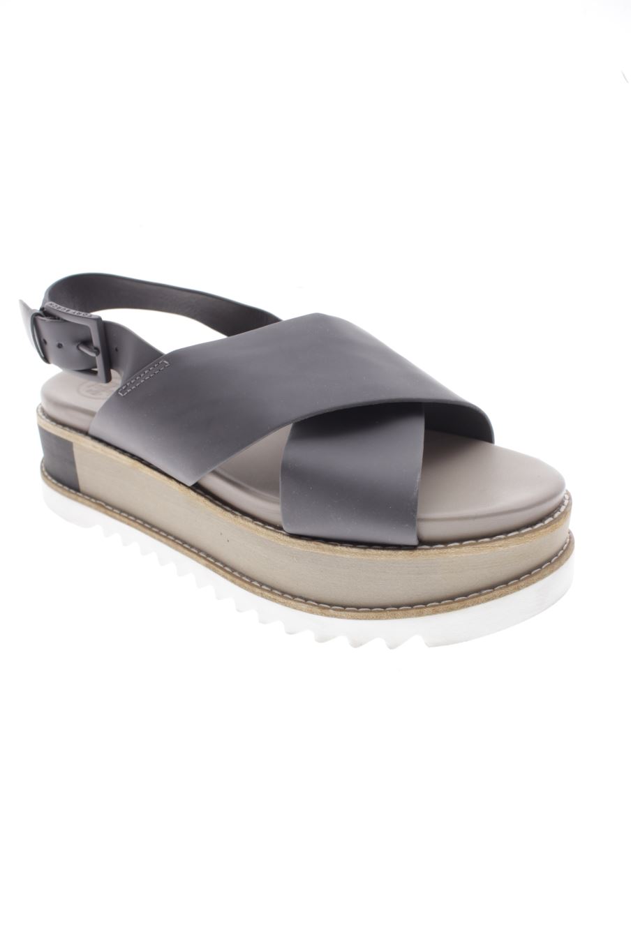 Plataformas de TORY BURCH de la talla 39, de color gris de