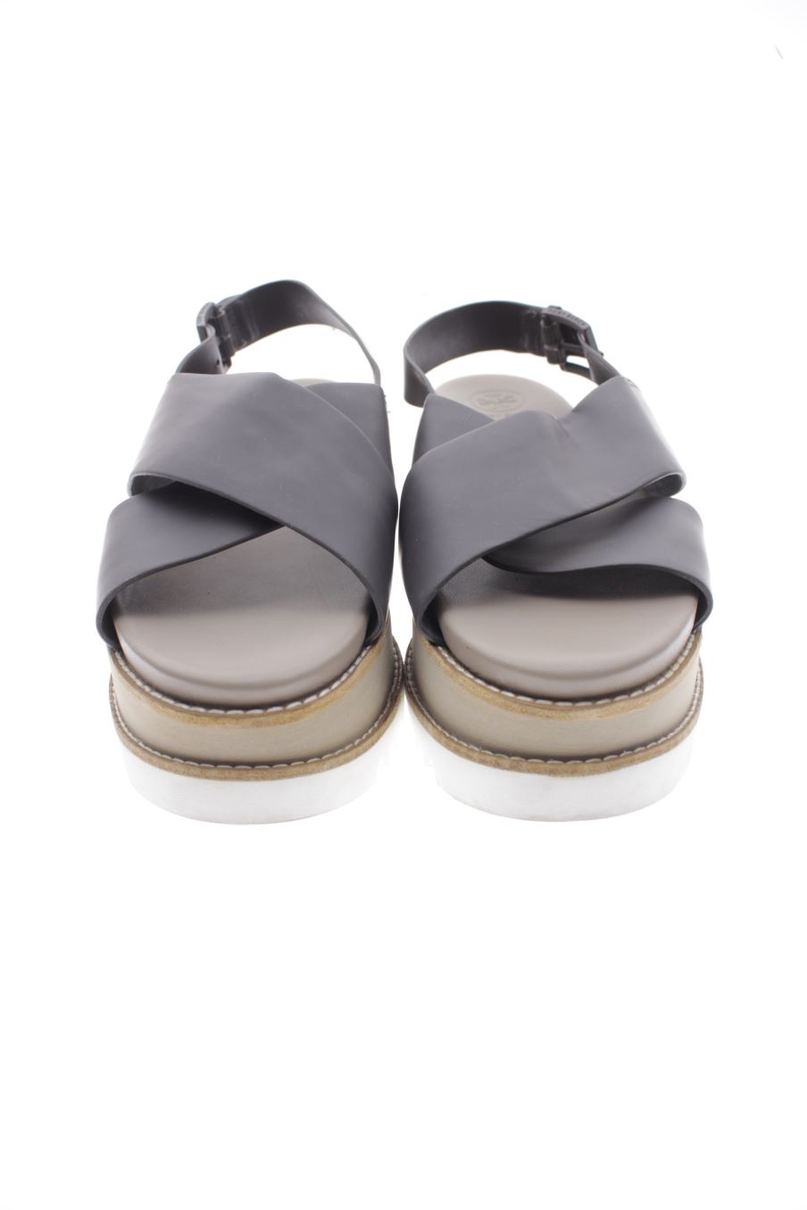 Plataformas de TORY BURCH de la talla 39, de color gris de