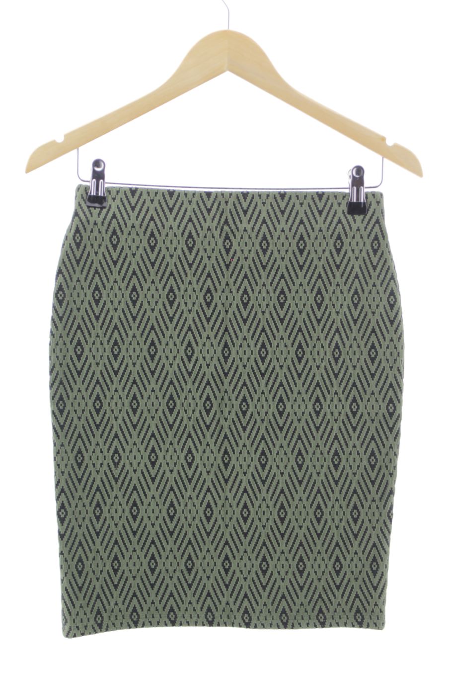 Falda de H&M de la talla S, de color verde