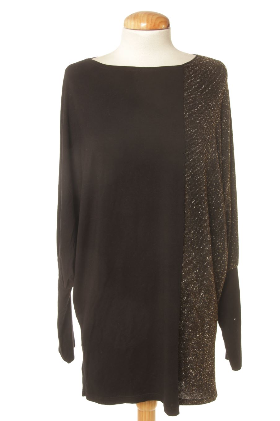 Blouse à manches longues Punt roma de la taille S, de couleur noir