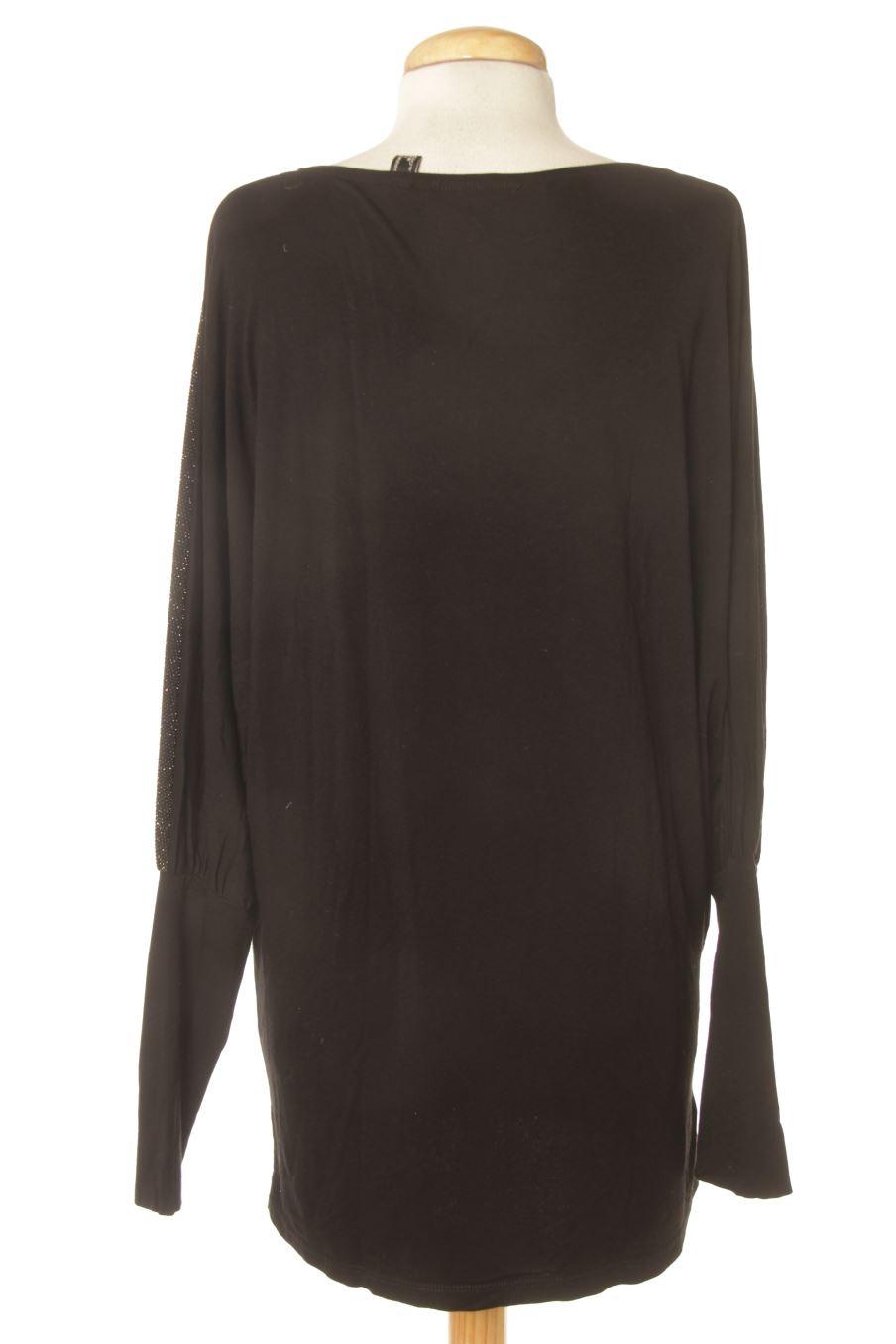 Blouse à manches longues Punt roma de la taille S, de couleur noir