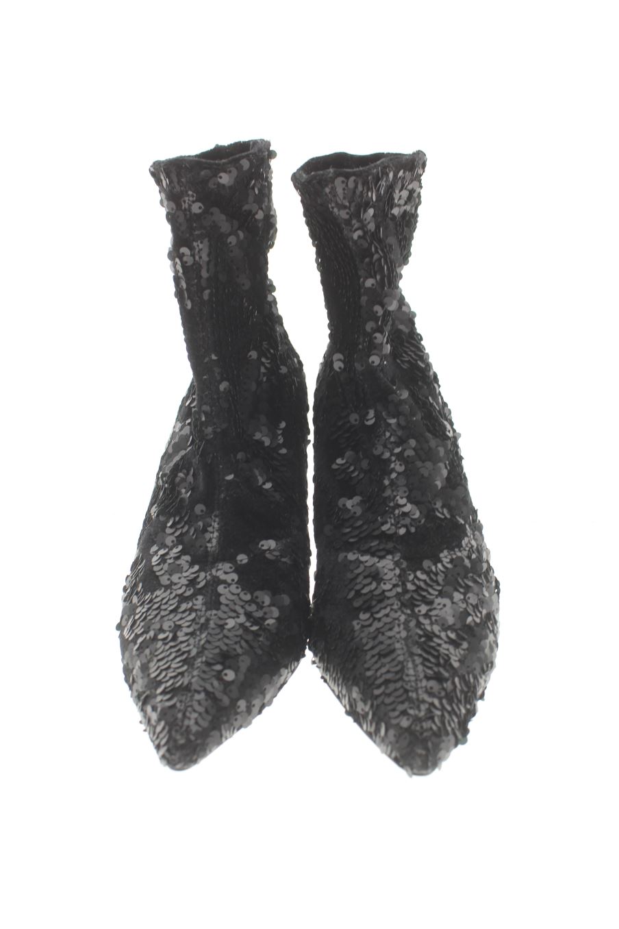 Botines de Zara de la talla 37, de color negro de