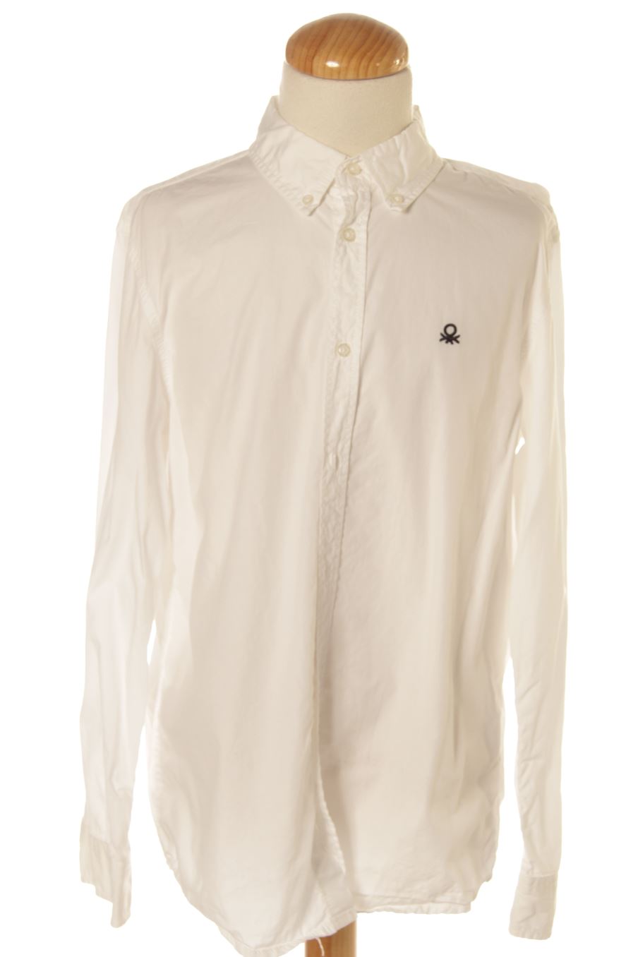 Chemise manches longues Benetton de la taille 11 ans de seconde main