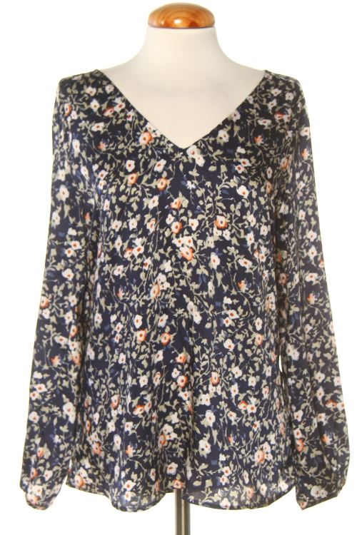 Blusa a maniche lunghe