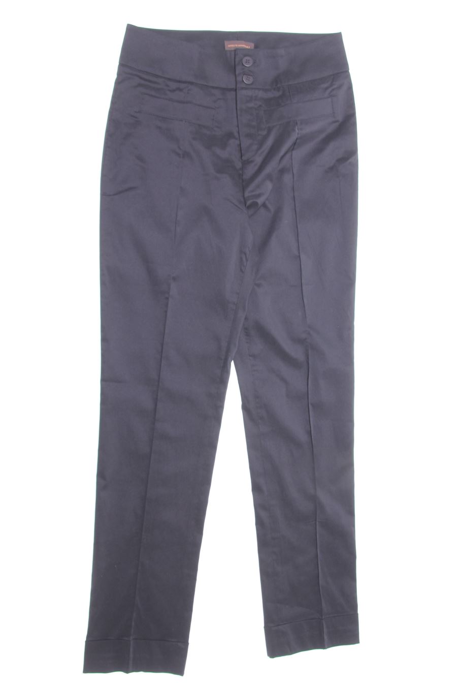 Pantalon Adolfo Dominguez de la taille 38, de couleur noir