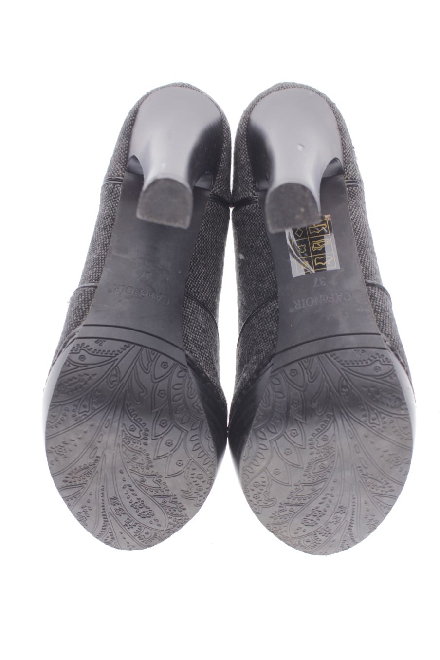 Botines de CaféNoir de la talla 37, de color negro de