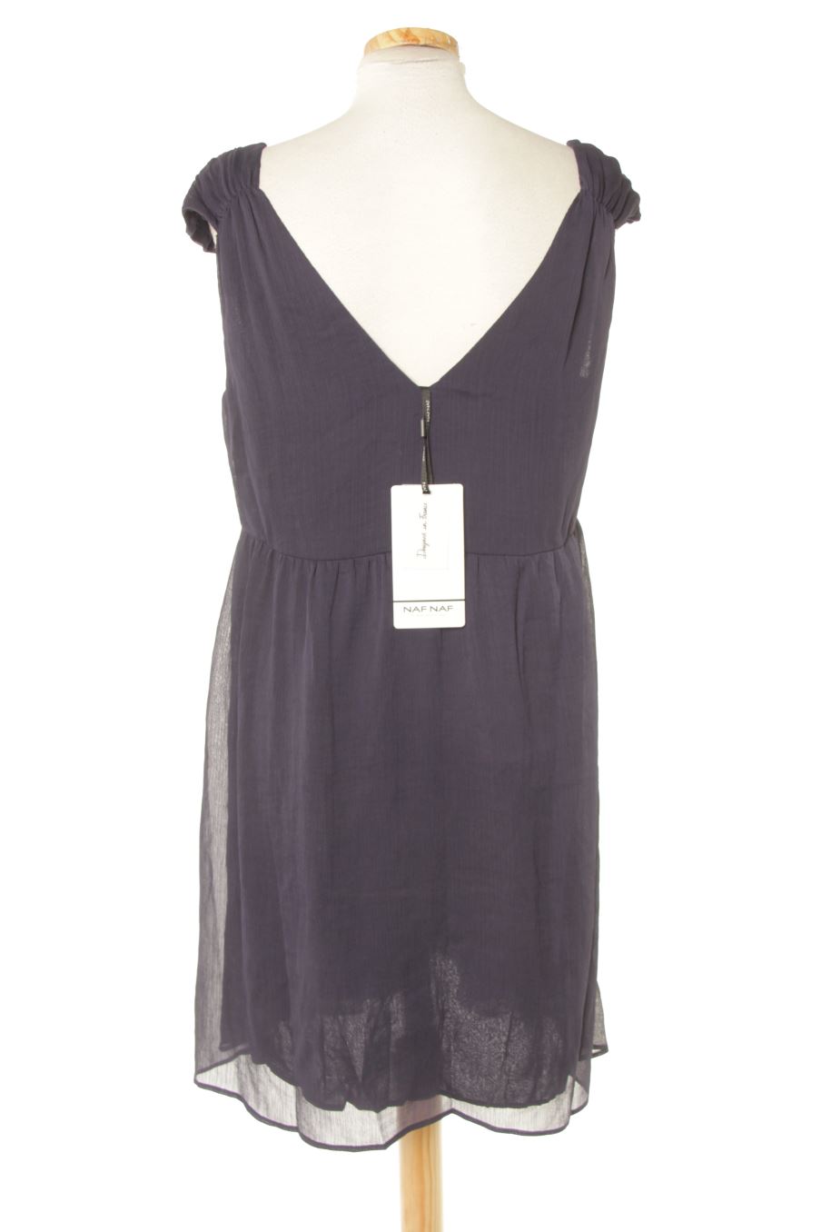 Robe casual Naf Naf de la taille 40, de couleur beige