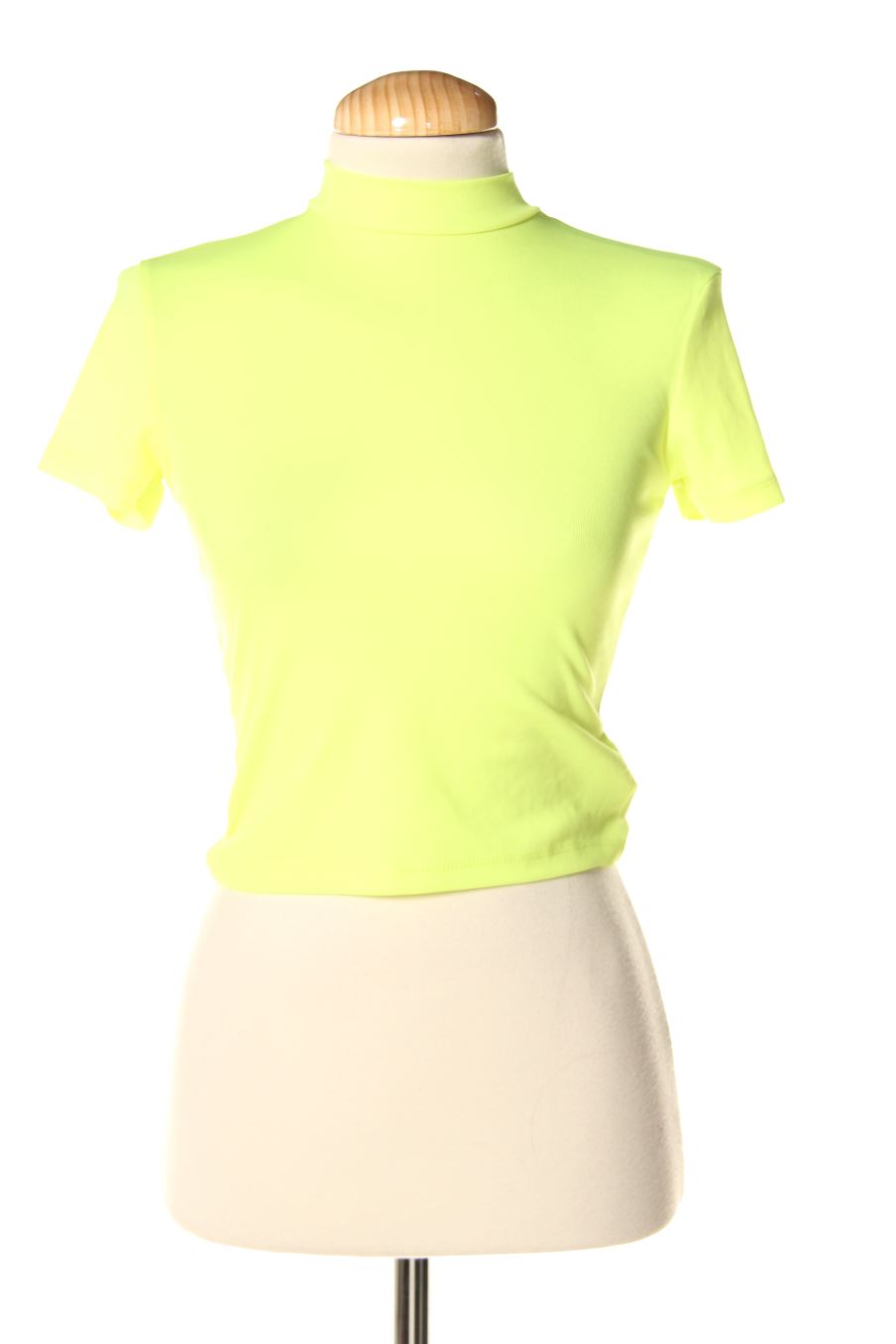 T-shirt Pull & Bear de la taille S, de couleur jaune