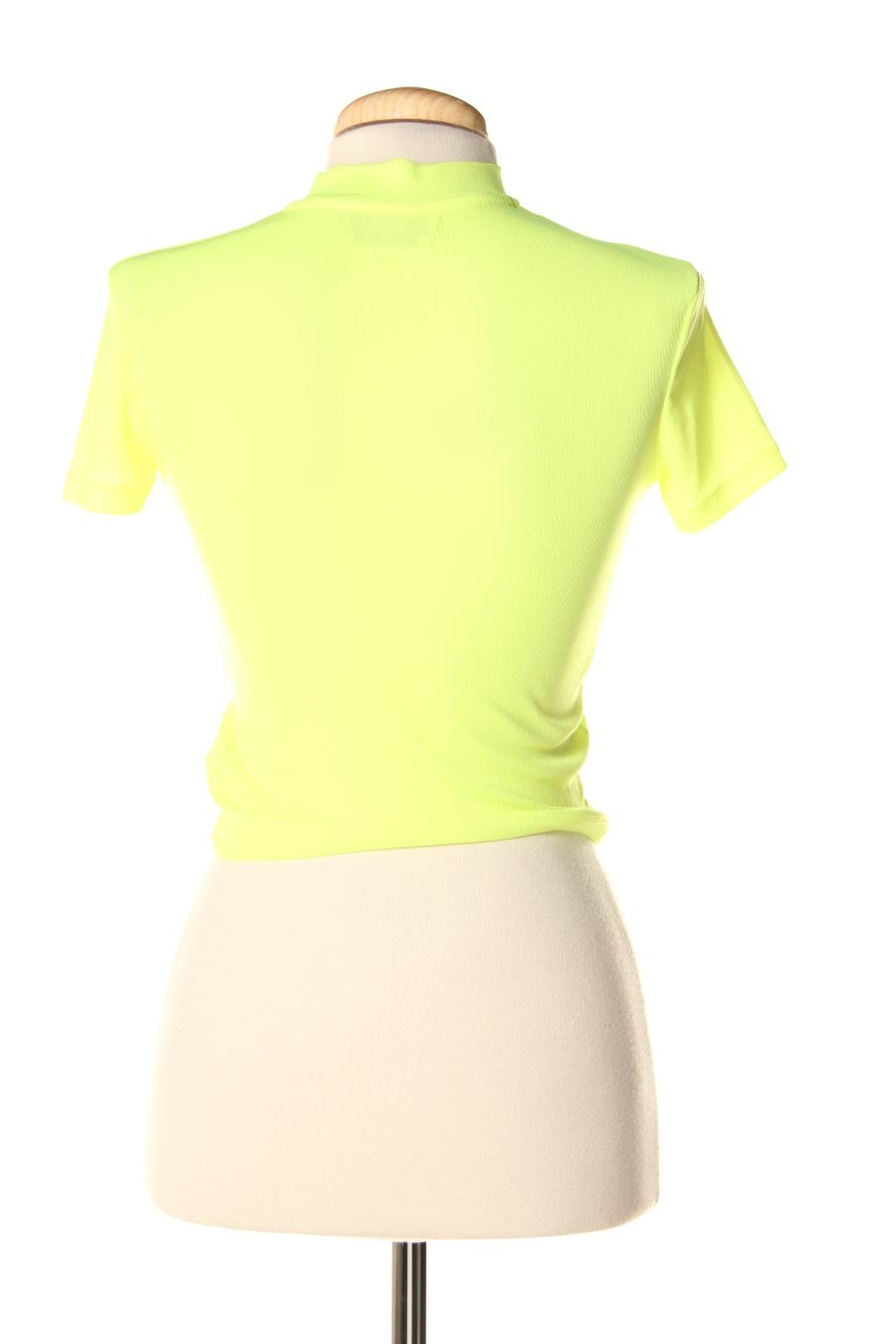 T-shirt Pull & Bear de la taille S, de couleur jaune