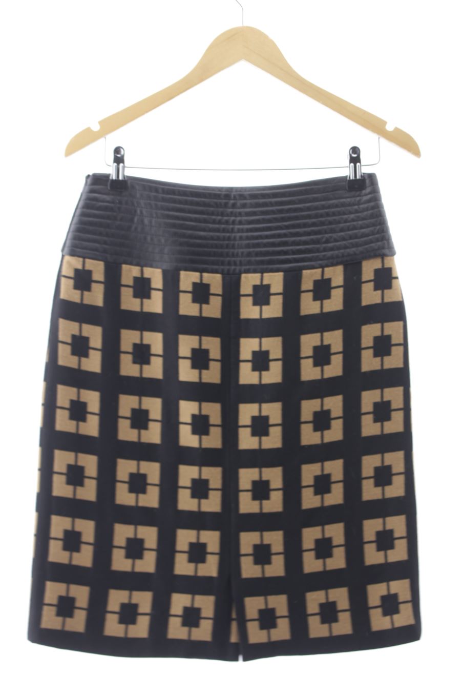 Falda de Pedro del Hierro de la talla 40, de color cuadros