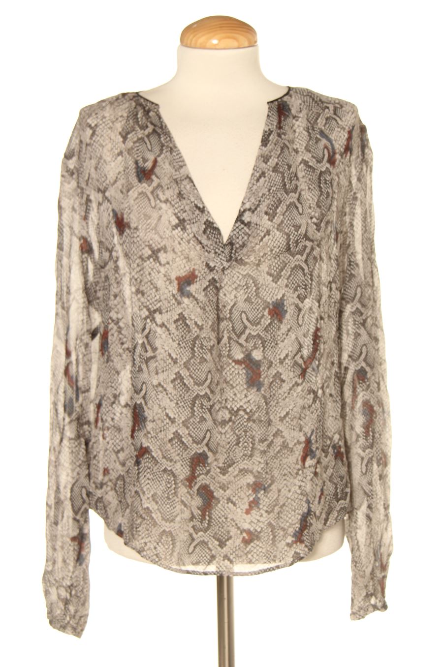 Blouse à manches longues Ikks de la taille M, de couleur animal print