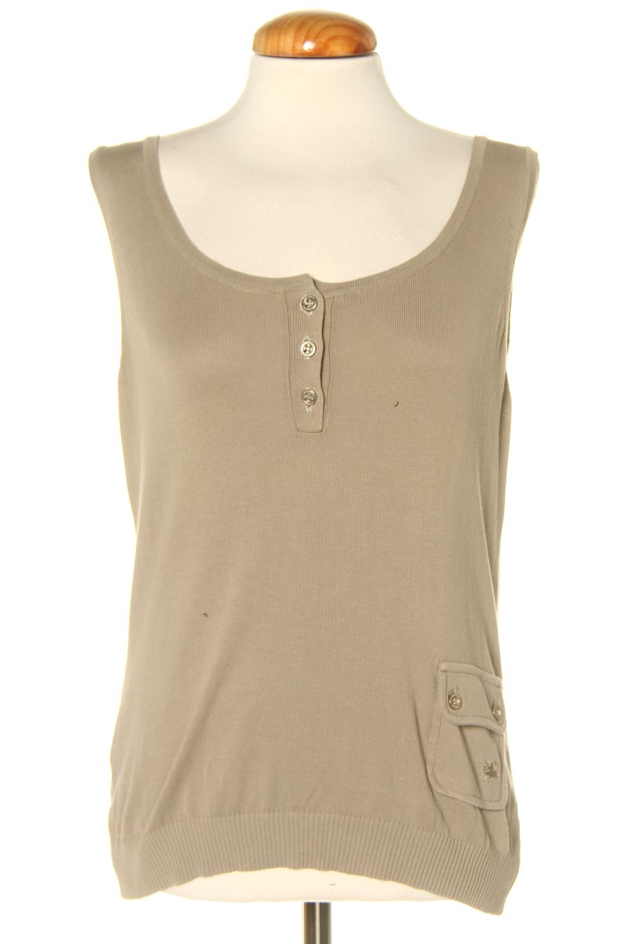 Top Burberry de la taille 46, de couleur beige