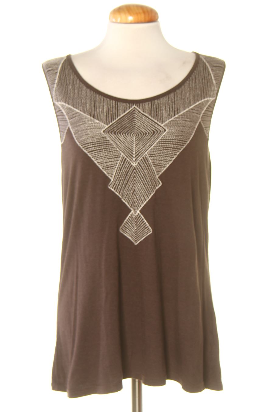 Débardeur Camaieu de la taille XL, de couleur marron
