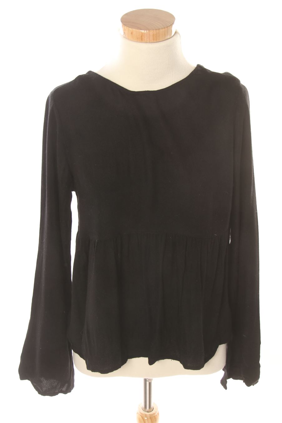 Blouse à manches courtes Trafaluc de la taille XS, de couleur noir