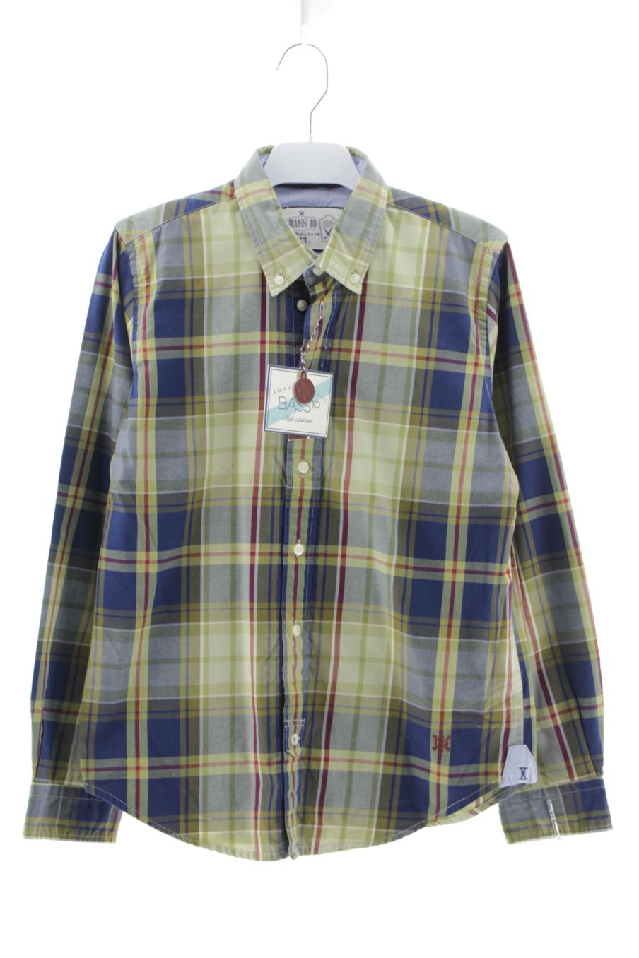 Chemise manches longues Bass10 de la taille 12 ans avec une étiquette