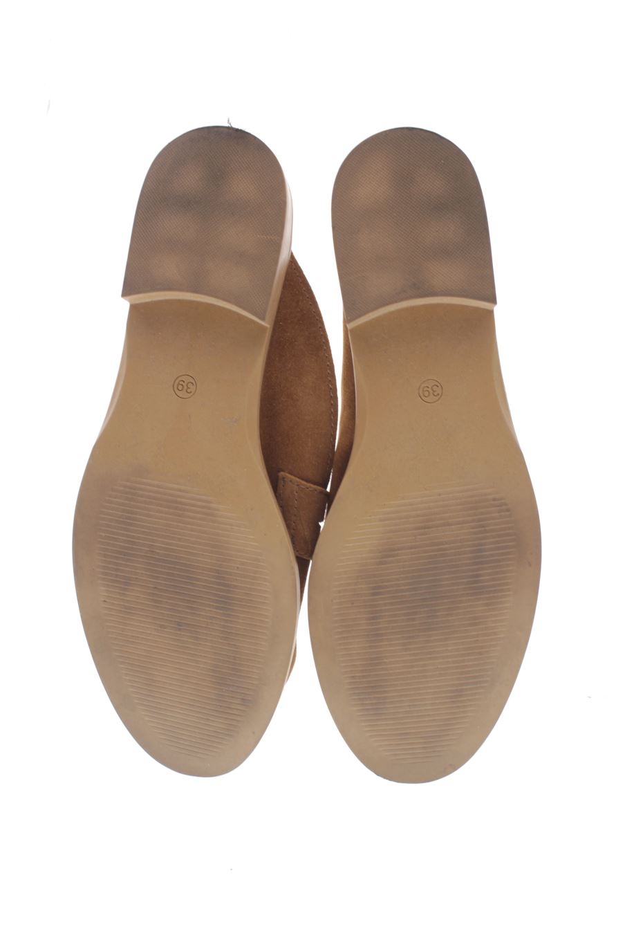 Sandalias planas de EseOese de la talla 38, de color marrón de