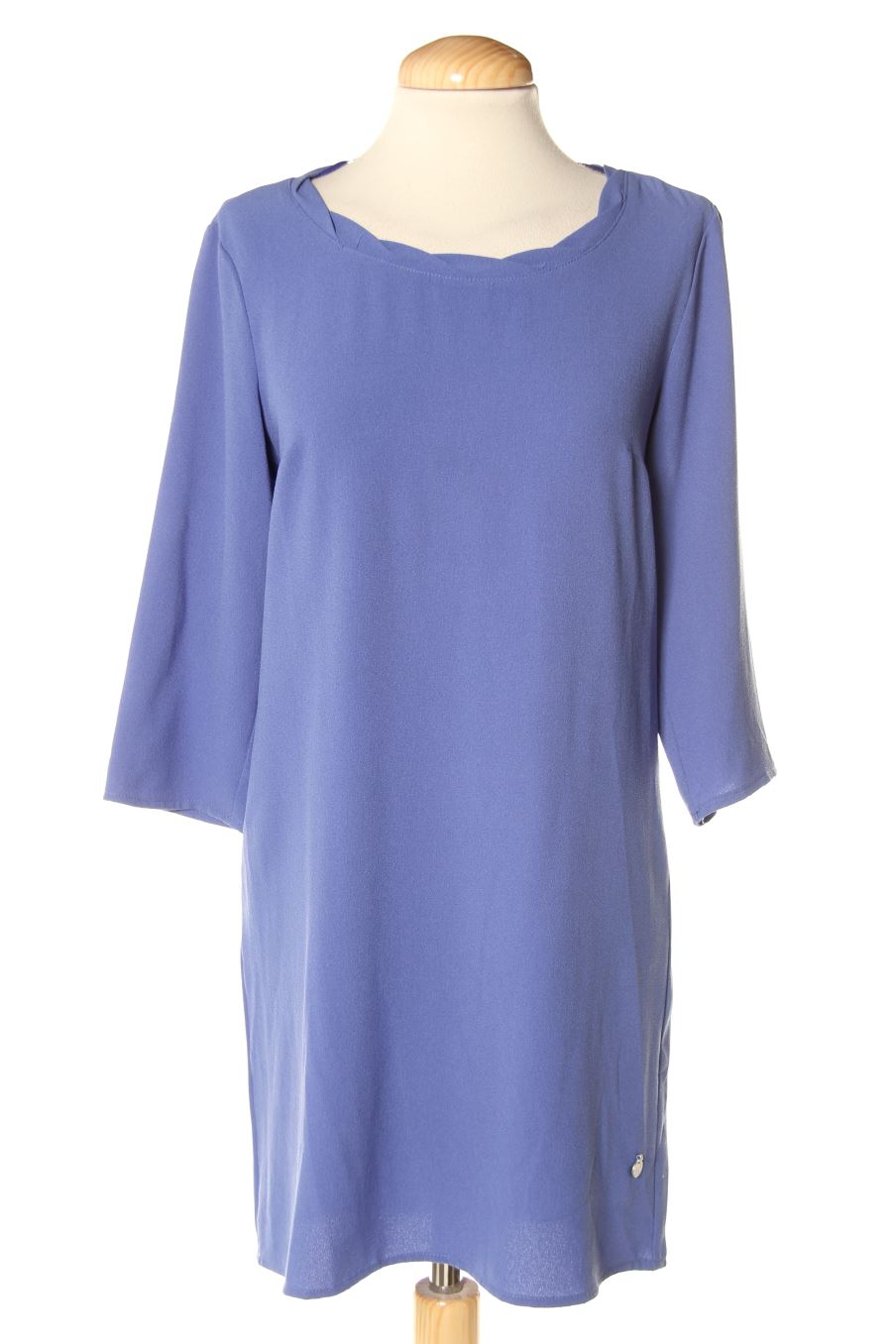 Einfaches Kleid von Mango Größe S, Farbe Blau, für
