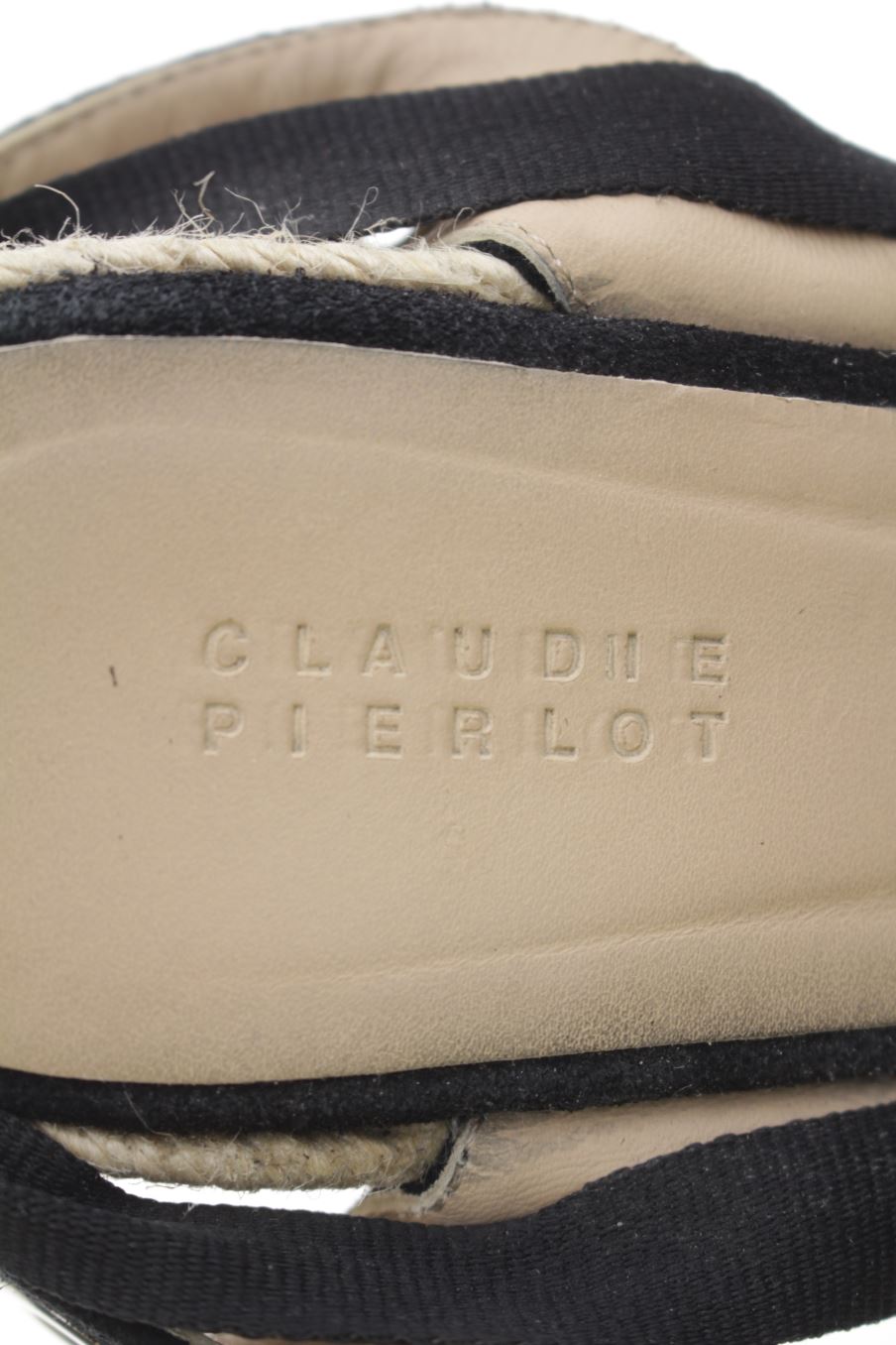 Plataformas de Claudie Pierlot de la talla 39, de color negro de