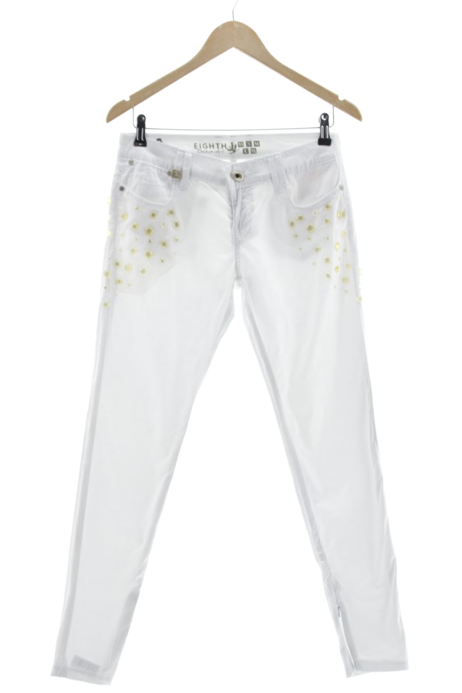 Pantalon EIGHT de la taille S, de couleur blanc