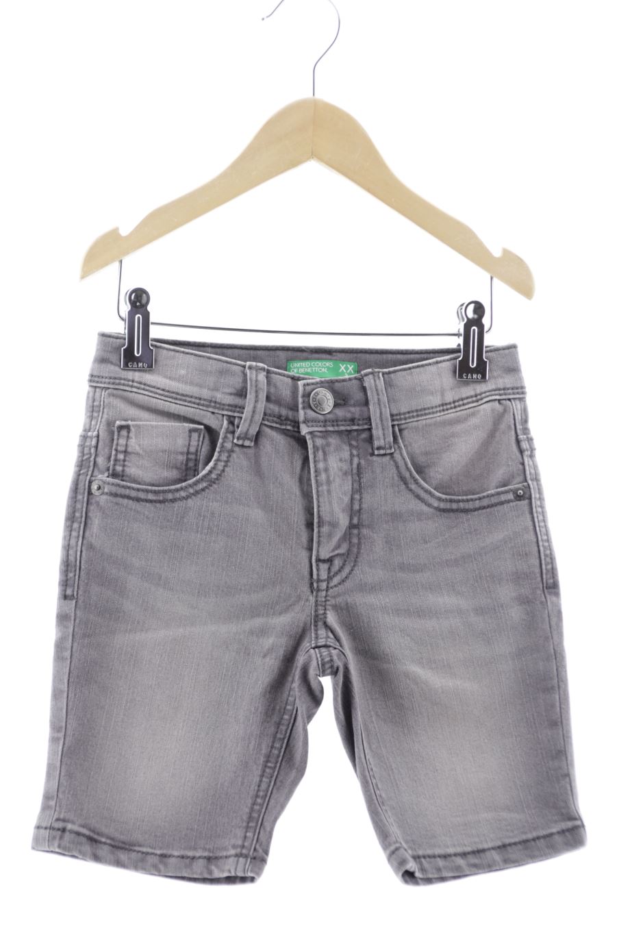 gebraucht Benetton Kurze Jeans Größe 104 aus Denim