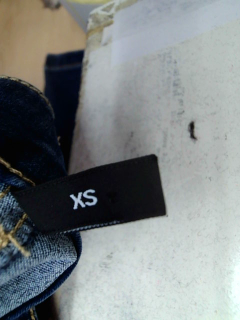 Jeans Calzedonia de la taille XS, de couleur bleu marine de denim